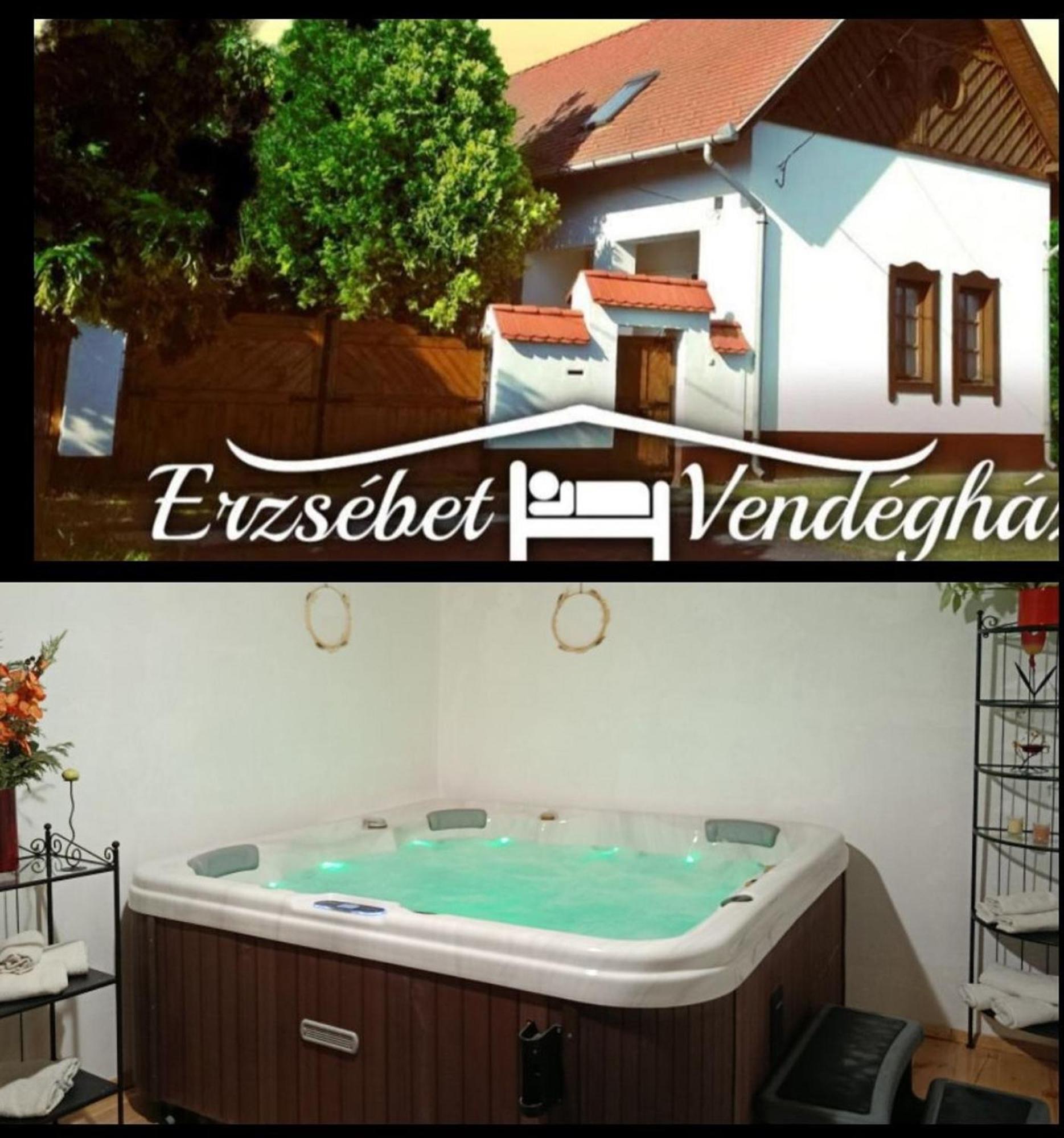 Erzsébet Vendégház és Apartman Hajdúszoboszló Exterior foto